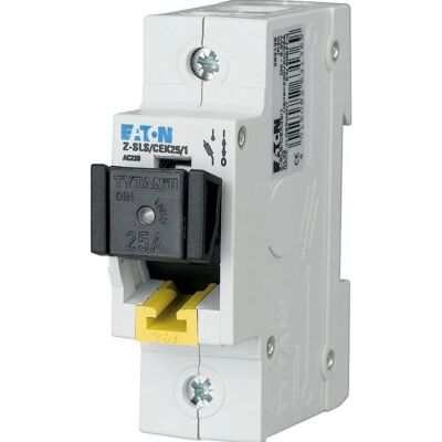 Eaton CEK25/1 Interruptor - 25A, 1P, Fusible NH-DIN, Completo Eaton CEK25/1 Interruptor - 25A, 1P, Fusible NH-DIN, Completo
