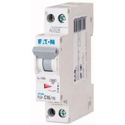 Eaton Modell PLG4-C16/1N Modular 16A Leitungsschutzschalter - Leitungsschutzschalter Eaton Modell PLG4-C16/1N Modular 16A Leitungsschutzschalter - Leitungsschutzschalter