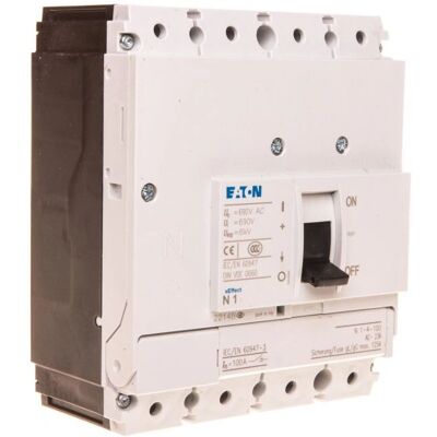 Eaton N1-4-100 4-poliger Sicherheitsschalter - Grau Eaton N1-4-100 4-poliger Sicherheitsschalter - Grau