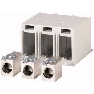 Eaton NZM2-XKA - 3-Pol Tunnelklemme, Schalterseite, Silber - Elektrischer Anschluss Eaton NZM2-XKA - 3-Pol Tunnelklemme, Schalterseite, Silber - Elektrischer Anschluss