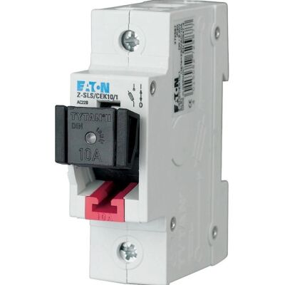 Eaton Z-SLS/CEK10/1 Disyuntor - 10A, 1P, Carril DIN Eaton Z-SLS/CEK10/1 Disyuntor - 10A, 1P, Carril DIN