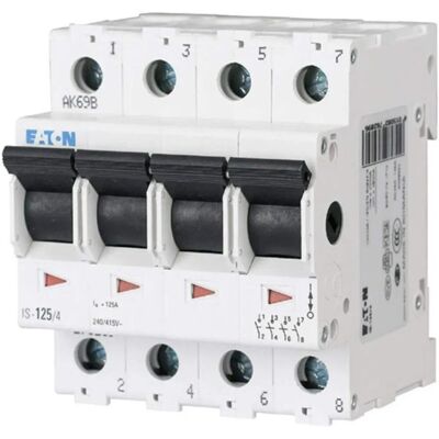 Eaton 100A 4-polig Isolationsschalter - Industriequalität Eaton 100A 4-polig Isolationsschalter - Industriequalität