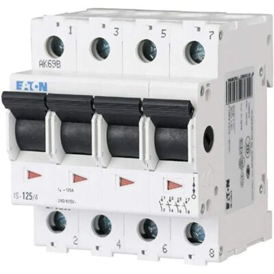 Eaton IS-125/4 Trennschalter - Industrielles Sicherheitsgerät Eaton IS-125/4 Trennschalter - Industrielles Sicherheitsgerät
