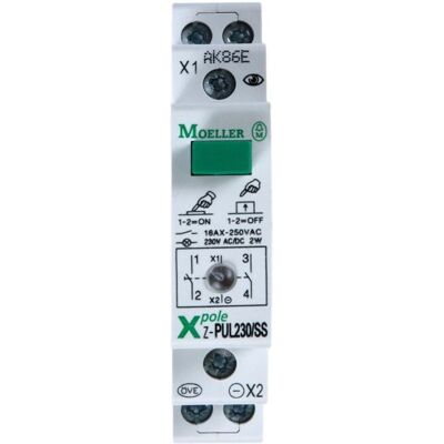 Eaton Z-PUL230/SS Grüner Druckknopfschalter - Druckknopfschalter Eaton Z-PUL230/SS Grüner Druckknopfschalter - Druckknopfschalter
