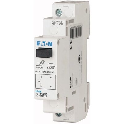 Eaton Z-SW/S Leitungsschutzschalter - 16A, 250V, IEC/EN 60669 Eaton Z-SW/S Leitungsschutzschalter - 16A, 250V, IEC/EN 60669