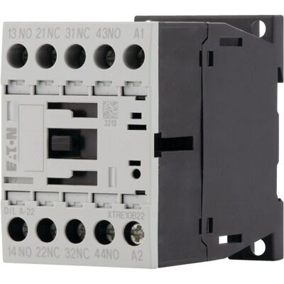 Relé Contactores Eaton - 24V DC - 2 NO + 2 NC - Terminal de tornillo - 1.6 kW Relé Contactores Eaton - 24V DC - 2 NO + 2 NC - Terminal de tornillo - 1.6 kW