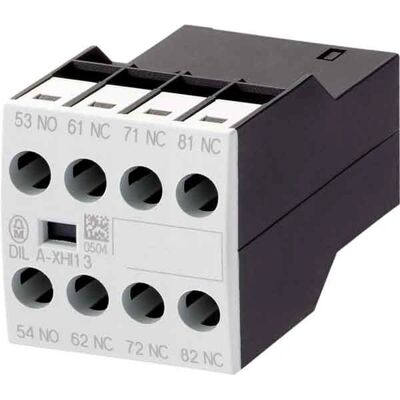 Eaton DILA-XHI13 Module d'interrupteur auxiliaire - 4 contacts - Publicité Eaton DILA-XHI13 Module d'interrupteur auxiliaire - 4 contacts - Publicité