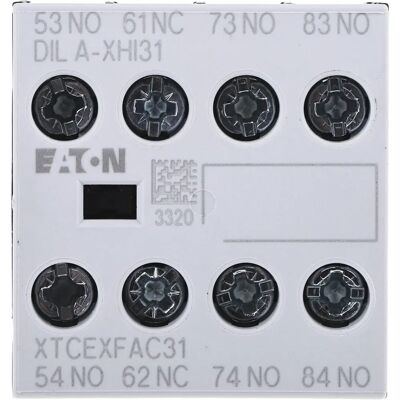 Eaton DILA-XHI31 Hilfsschalterbaustein - 3S1Ö, frontmontiert Eaton DILA-XHI31 Hilfsschalterbaustein - 3S1Ö, frontmontiert