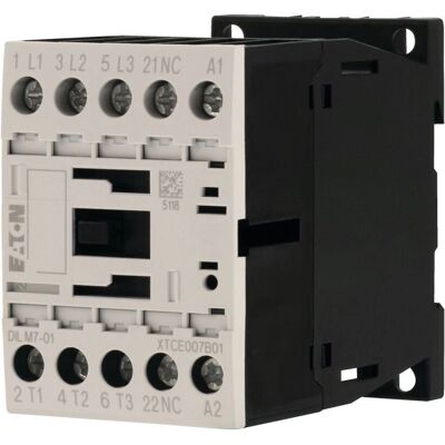 Eaton DILM7-01 230V - Leistungsschütz 3-polig 3kW Eaton DILM7-01 230V - Leistungsschütz 3-polig 3kW