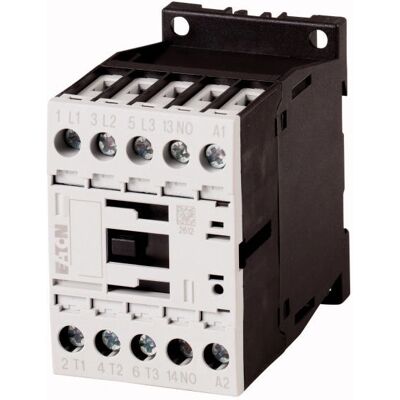 Eaton Kraftrelæ DILM9-10(24VDC) - 3 Poler - 4kW - Sort & Hvid Eaton Kraftrelæ DILM9-10(24VDC) - 3 Poler - 4kW - Sort & Hvid