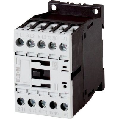 Eaton DILM12-10(24V50/60HZ) Contactor - 3-pole, 5.5kW, 24V Eaton DILM12-10(24V50/60HZ) Contactor - 3-pole, 5.5kW, 24V