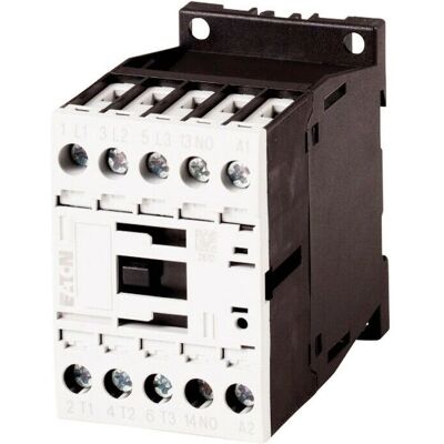 Eaton DILM12-10(24VDC) Kontaktor - 3-polig, 12A, 5,5kW Eaton DILM12-10(24VDC) Kontaktor - 3-polig, 12A, 5,5kW