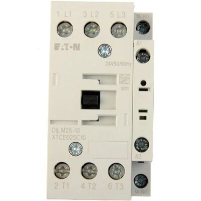 Relais Eaton DILM25-10 24V CA - 11kW, 3 pôles - Publicité Relais Eaton DILM25-10 24V CA - 11kW, 3 pôles - Publicité