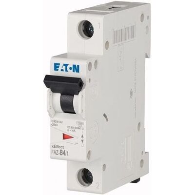 Eaton Modell FAZ-B4/1 1P 4A DIN-Schalter Eaton Modell FAZ-B4/1 1P 4A DIN-Schalter
