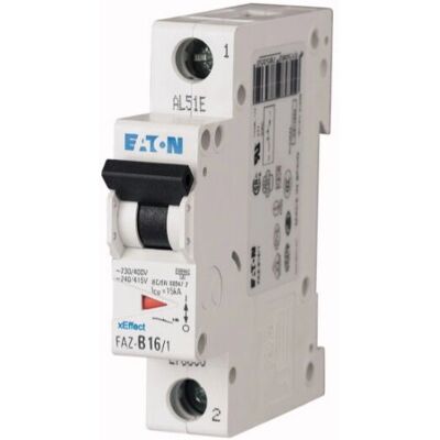 Eaton FAZ-C1/1 Leitungsschutzschalter - 1A, C-Kennlinie, 10kA Eaton FAZ-C1/1 Leitungsschutzschalter - 1A, C-Kennlinie, 10kA