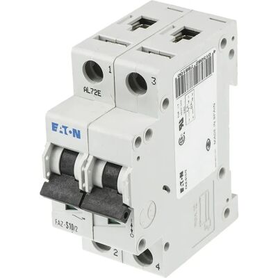 Eaton Leitungsschutzschalter 2P 10A - Kurve S - 10kA Eaton Leitungsschutzschalter 2P 10A - Kurve S - 10kA