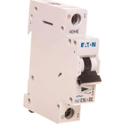 Eaton Marke FAZ-C16/1-DC 16A DC Leitungsschutzschalter - IP20, DIN Montage Eaton Marke FAZ-C16/1-DC 16A DC Leitungsschutzschalter - IP20, DIN Montage