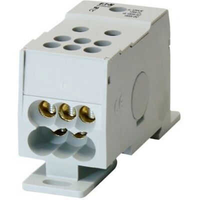 Eaton BPZ-KB-6/160 Klemmenblock - 1-polig, 160A, Grau Eaton BPZ-KB-6/160 Klemmenblock - 1-polig, 160A, Grau