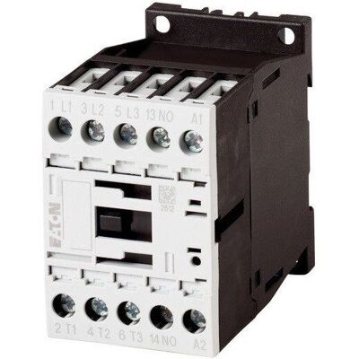 Eaton DILM15-10 Kontaktor - 3-pol, 24V DC, 7,5kW Eaton DILM15-10 Kontaktor - 3-pol, 24V DC, 7,5kW
