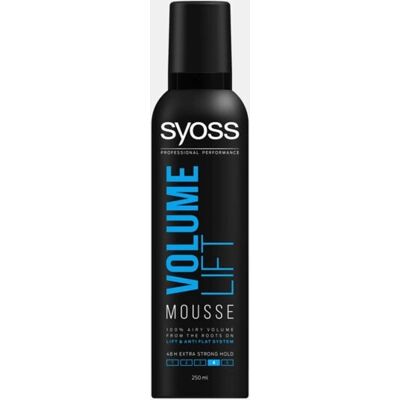 Mousse volume lift Syoss - Type de cheveux : Fins - Publicité Mousse volume lift Syoss - Type de cheveux : Fins - Publicité
