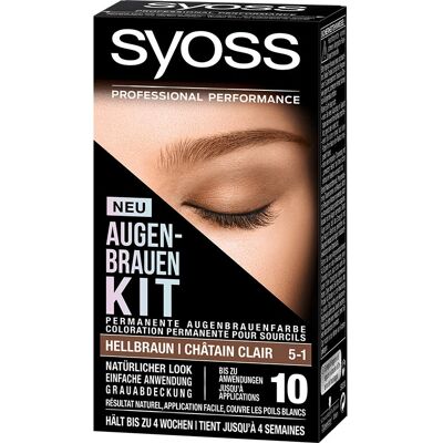 Syoss Lichtbruin Wenkbrauw/ Wimperskleur - Wenkbrauw/ Wimperskleur Syoss Lichtbruin Wenkbrauw/ Wimperskleur - Wenkbrauw/ Wimperskleur