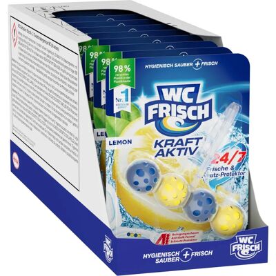 WC-Frisch Kraft Zitronen WC-Reiniger - Toilettenreiniger WC-Frisch Kraft Zitronen WC-Reiniger - Toilettenreiniger