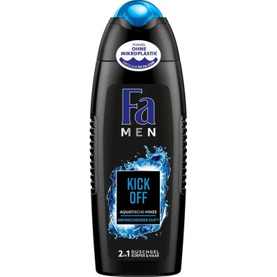 Fa - Kick Off - Eucalyptus - Menthe - Shower Gel - Publicité Fa - Kick Off - Eucalyptus - Menthe - Shower Gel - Publicité