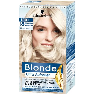 Schwarzkopf L101 Silberblond Haarfarbe - Haarfarbe Schwarzkopf L101 Silberblond Haarfarbe - Haarfarbe