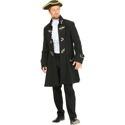 buttinette - Pirate Mantel - Schwarz - 102 cm - Coat buttinette - Pirate Mantel - Schwarz - 102 cm - Coat