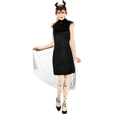 buttinette Cape-Kleid Vampir für Damen - Gr. 34/36 - unisex buttinette Cape-Kleid Vampir für Damen - Gr. 34/36 - unisex