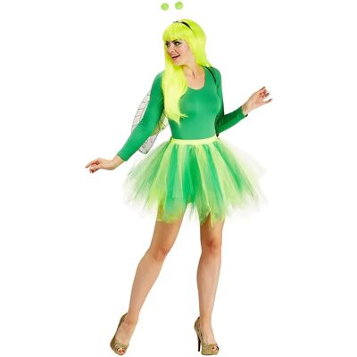 Buttinette Neon Glühwürmchen-Kostüm - Unisex - S/M Buttinette Neon Glühwürmchen-Kostüm - Unisex - S/M