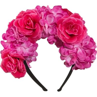 Marke Modell Pink Blumen Haarreif - Haarreif - Haarreif Blumen Marke Modell Pink Blumen Haarreif - Haarreif - Haarreif Blumen