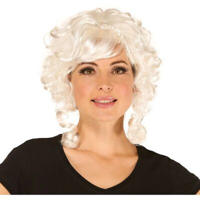 Blonde Barockperücke - Eleganter Lockenstil für Erwachsene Blonde Barockperücke - Eleganter Lockenstil für Erwachsene