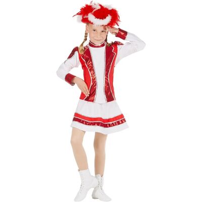 buttinette Rotes Silber Tanzkostüm - Kinder-Show-Outfit buttinette Rotes Silber Tanzkostüm - Kinder-Show-Outfit