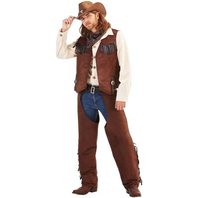 buttinette Cowboy-Weste - Gr. 56/58 - Unisex Western-Stil buttinette Cowboy-Weste - Gr. 56/58 - Unisex Western-Stil
