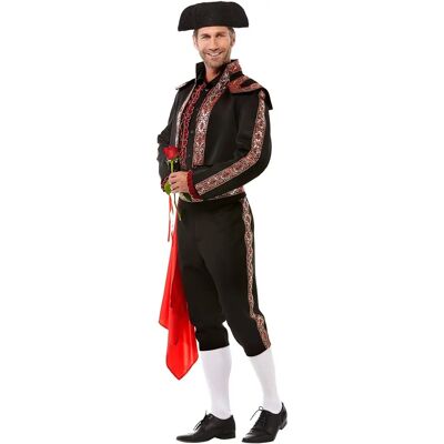 Buttinette Torero-Kostüm – Schwarz, Größe 50/52 - Kostüm Buttinette Torero-Kostüm – Schwarz, Größe 50/52 - Kostüm