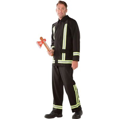 buttinette Feuerwehrmann-Kostüm - Reflektorstreifen - Unisex buttinette Feuerwehrmann-Kostüm - Reflektorstreifen - Unisex