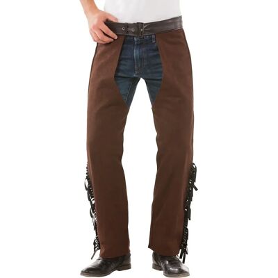 buttinette Cowboy Chaps - Fransen im Wildleder-Look - Cowboy Kostümzubehör buttinette Cowboy Chaps - Fransen im Wildleder-Look - Cowboy Kostümzubehör