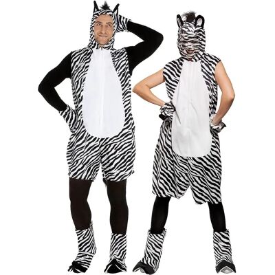 Buttinette Zebrakostüm - Unisex, kurz, XXL Buttinette Zebrakostüm - Unisex, kurz, XXL