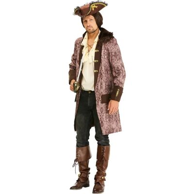buttinette Piratenmantel - Dekorative Knöpfe & Futter - Mantel für Pirat/Steampunk/Barock buttinette Piratenmantel - Dekorative Knöpfe & Futter - Mantel für Pirat/Steampunk/Barock