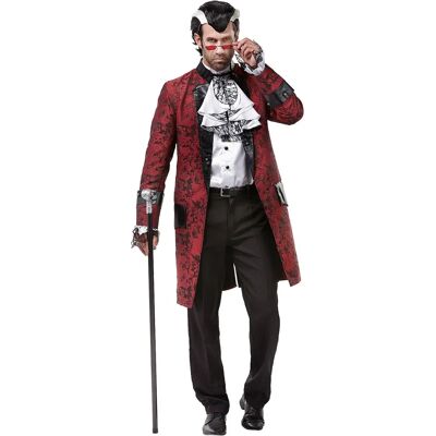 buttinette Vampirmantel für Herren - Rot/Schwarz - unisex buttinette Vampirmantel für Herren - Rot/Schwarz - unisex