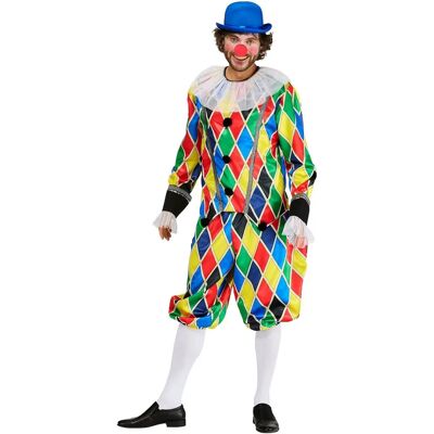 Buttinette Unisex Harlekin Kostüm - Buntes Karnevalskostüm Buttinette Unisex Harlekin Kostüm - Buntes Karnevalskostüm