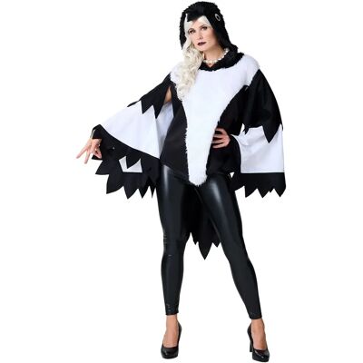 Buttinette Damen Pie-Kostüm - Kunstfellkanten, Kapuze & Schwanz - Halloween Buttinette Damen Pie-Kostüm - Kunstfellkanten, Kapuze & Schwanz - Halloween