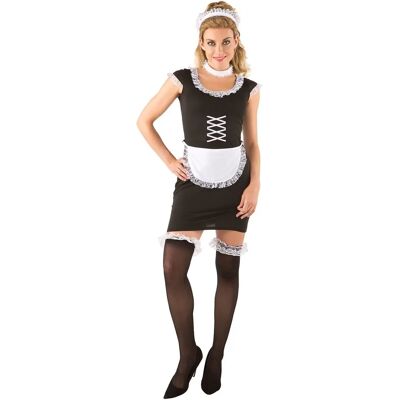 buttinette Zimmermädchen-Kostüm Chérie - Schwarz/Weiß - Unisex buttinette Zimmermädchen-Kostüm Chérie - Schwarz/Weiß - Unisex