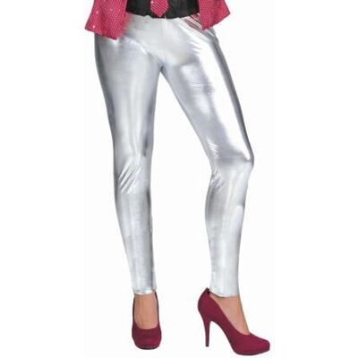 Orlob 9617 Silber Metallic Leggings - Leggings Orlob 9617 Silber Metallic Leggings - Leggings