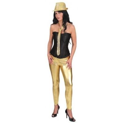 Orlob Mila Metallic Leggings Gold - Leggings Orlob Mila Metallic Leggings Gold - Leggings