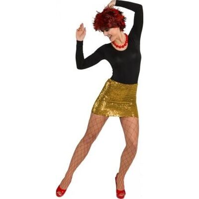 Orlob 9738 Fantasiekostüm - Glänzendes Gold Pailletten-Outfit Orlob 9738 Fantasiekostüm - Glänzendes Gold Pailletten-Outfit