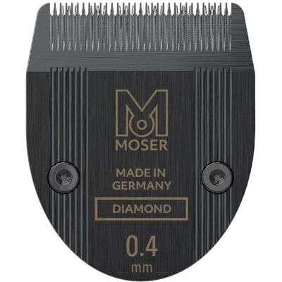 Moser Diamantklinge - 0,4 mm Präzisions-Haarschneideblatt Moser Diamantklinge - 0,4 mm Präzisions-Haarschneideblatt