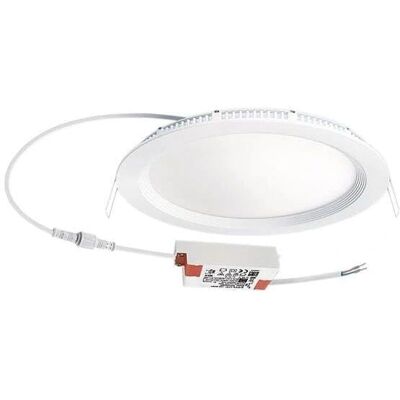 Esylux ELSA-2 LED-Einbaudownlight - 4000K Weiß - 18W - IP20 Esylux ELSA-2 LED-Einbaudownlight - 4000K Weiß - 18W - IP20