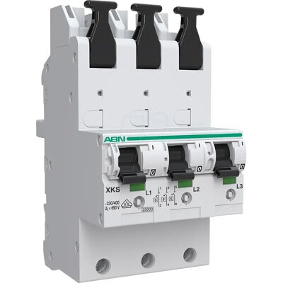 ABN GMBH XKS363-5 - Interruptor - 3 polos, 63A, Montaje en carril DIN - Interruptor ABN GMBH XKS363-5 - Interruptor - 3 polos, 63A, Montaje en carril DIN - Interruptor